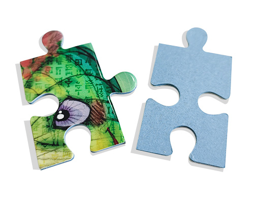 Blue Core Jigsaw puzzle